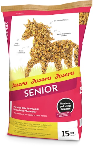 Josera Senior 15 Kilogramm Pferdehauptfutter