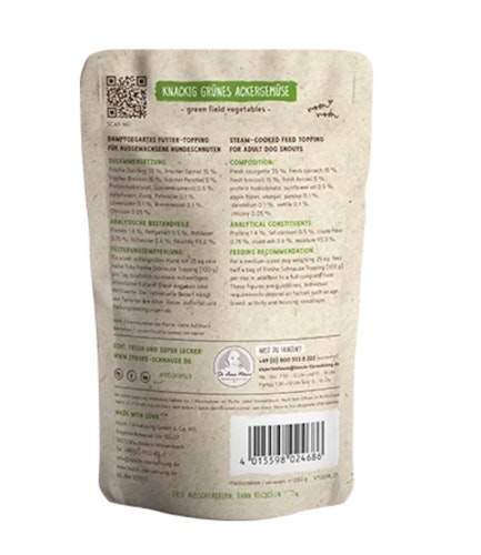 BOSCH Freshe Schnauze Topping 200g grünes Ackergemüse