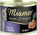 Vorschaubild Miamor Feine Filets in Jelly 185g Dose Katzennassfutter