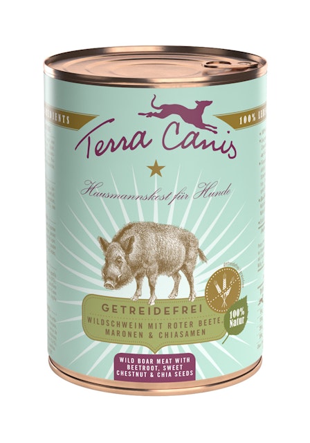 Terra Canis Getreidefrei 400g Dose HundenassfutterVorschaubild