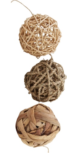 JR FARM Natur Bälle-Trio (1 Stück) Kleintiersnack