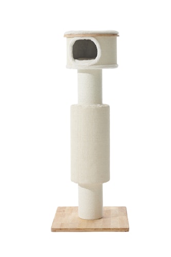 NOBBY Kratzbaum "BRAN" cream; 60 x 60 x 153 cm