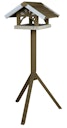 Vorschaubild TRIXIE Natura Vogel-Futterhaus mit Ständer grau/weiß 45x28x44cm/1,25 m