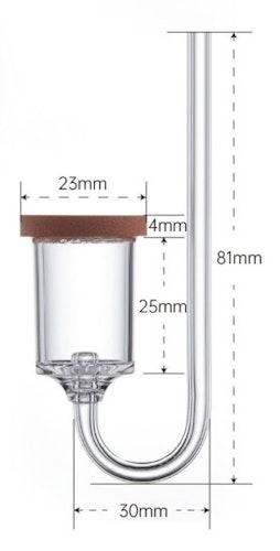 Chihiros Nano CO2 Diffusor (L)