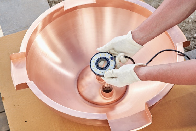 Oase Kupferschale Rund 90