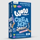 Vorschaubild WOW Creamy Snack Multip CAT 24 x 16g