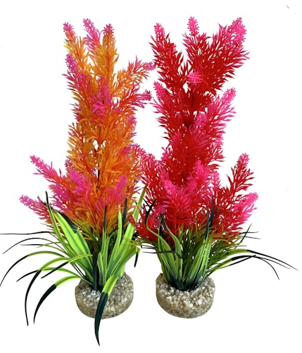 Sydeco Ice Colour Bush 30 Zentimeter Aquariendekoration