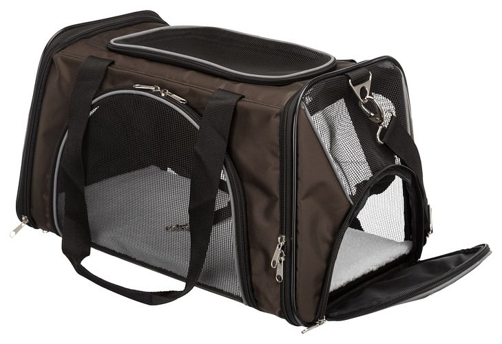 TRIXIE Tasche Joe, 28 × 28 × 47 cm, braun