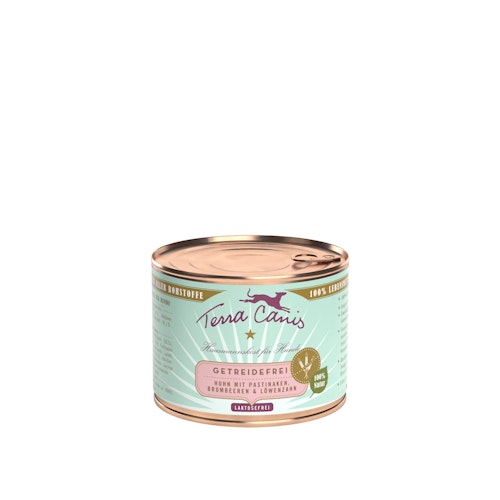 Terra Canis Getreidefrei 200g Dose Hundenassfutter