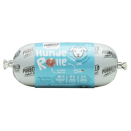 PurBello Hunderolle 200 Gramm Hundenassfutter