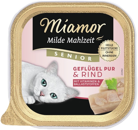 Miamor Milde Mahlzeit 100g Schale Katzennassfutter