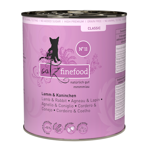 catz finefood Classic 6 x 800g Katzennassfutter