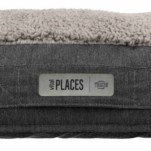 TRIXIE Vital Kissen Bendson 120x85cm dunkelgrau/hellgrau