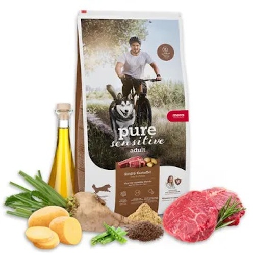 Mera Dog PURE Sensitive fresh Rind/Kartoffel Hundetrockenfutter