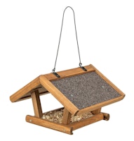 TRIXIE Futterhaus zum Aufhängen, Kiefernholz, 30 × 18 × 28 cm, braun