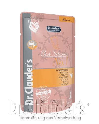 Dr Clauders Best Selection Kitten No I Feines Huhn Katzennassfutter