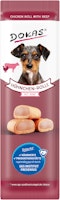 Dokas Hund Hühnchen-Rolle + Rind 10g