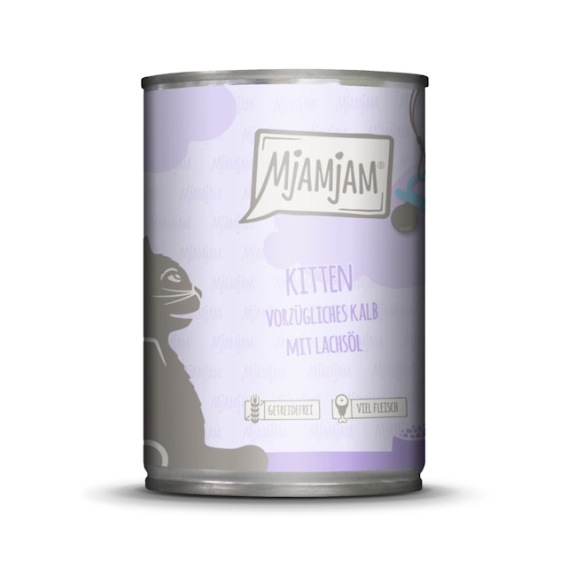 MJAMJAM Leckere Mahlzeit Kitten 400g Dose KatzennassfutterVorschaubild