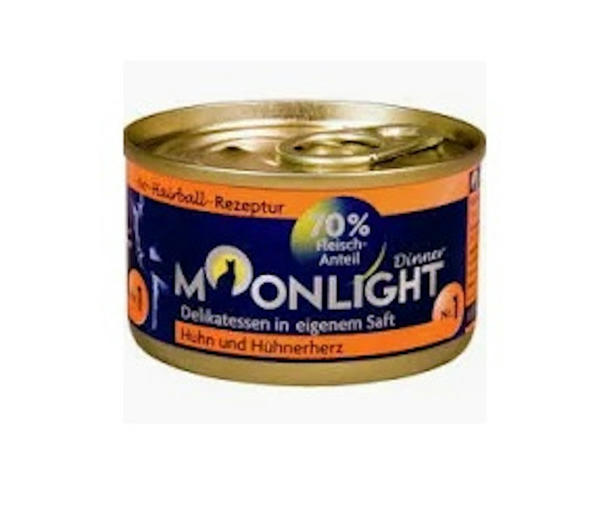 Moonlight-Dinner 80g  Katzennassfutter Nr.11 Huhn-Huehnerleber Katzennassfutter 24x 22 Gramm