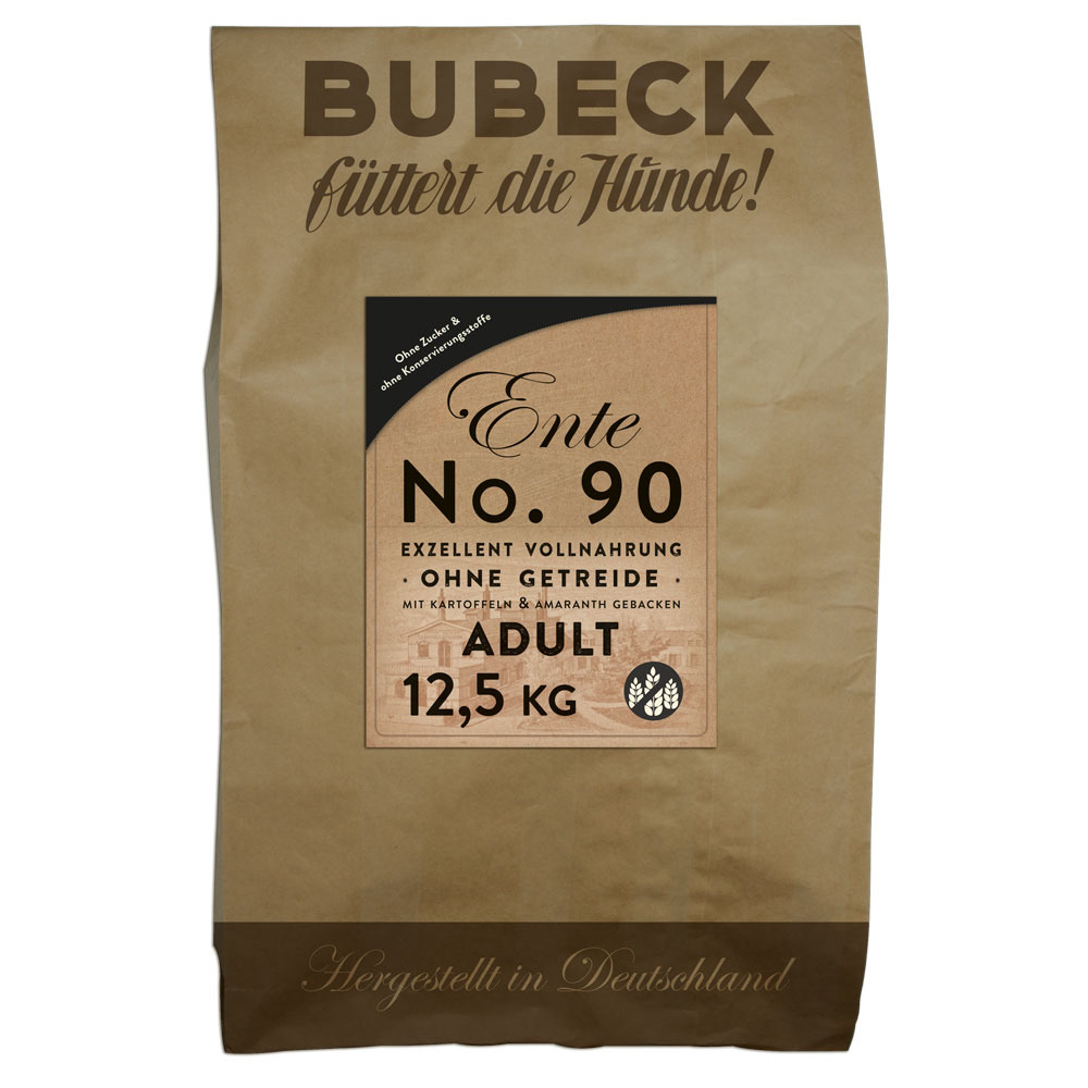 Bubeck Nr. 90 Adult Entenfleisch mit Kartoffel Hundetrockenfutter