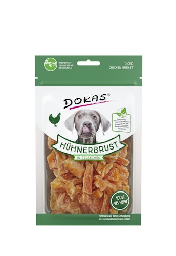 DOKAS Hühnerbrust in Stückchen Hundesnack