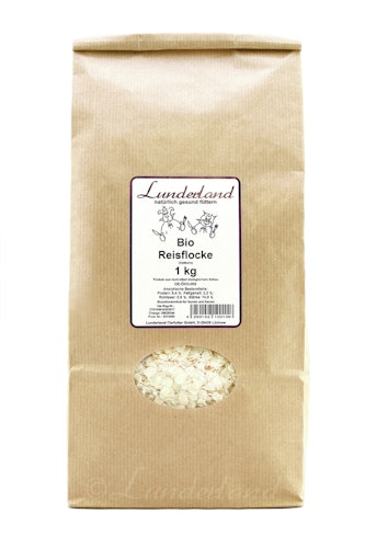 Lunderland Bio-Reisflocken Vollkorn Nahrungsergänzung