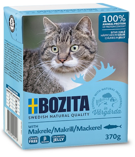 Bozita Häppchen in Gelee 370 Gramm Katzennassfutter