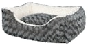 Vorschaubild TRIXIE Kuschelbett Kaline 50 x 40 Centimeter grau/creme Katzenliegeplatz