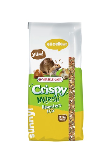 VERSELE-LAGA Crispy Muesli - Hamsters & Co 20kg Kleintierfutter für Hamster & Co