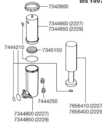 EHEIM 2615270 Vorfilterpatrone für 2227/29, 2327/29