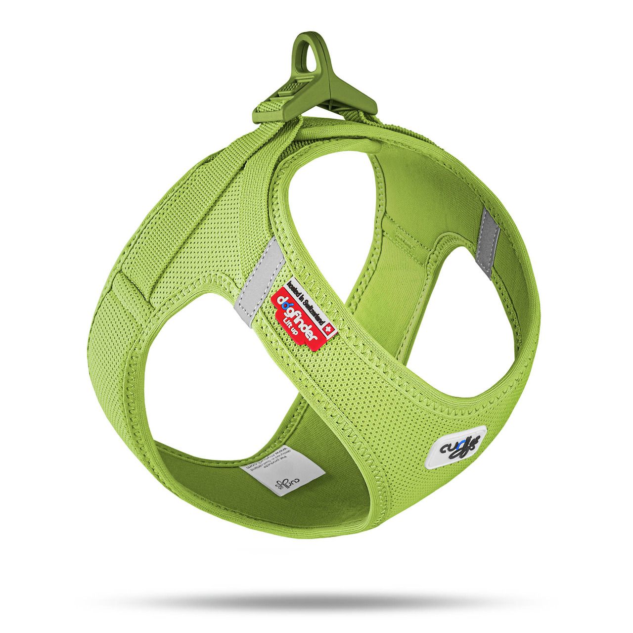 curli Clasp AirMesh Geschirr lime Hundegeschirr