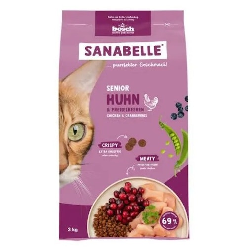 Sanabelle Senior Huhn Katzentrockenfutter