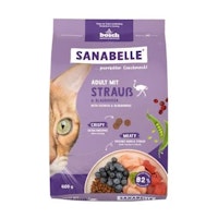 Sanabelle 1 x 400g Adult Strauß Katzentrockenfutter