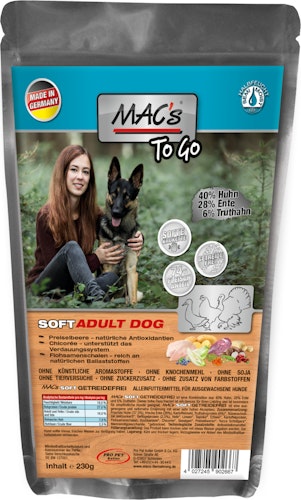 MAC's Soft "to go" 230g Hundesnack