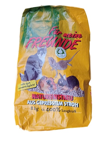 Tima Strohgranulat 'Für meine Freunde' Kleintiereinstreu