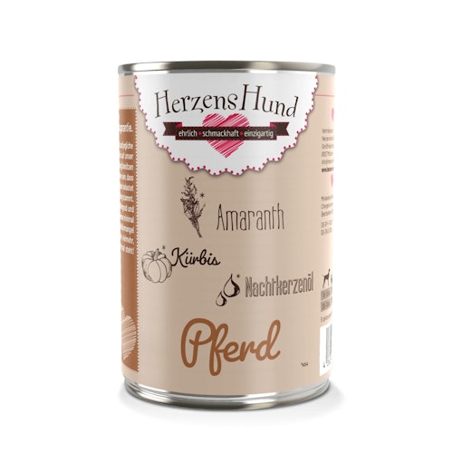 Herzenshund 400 Gramm Hundenassfutter