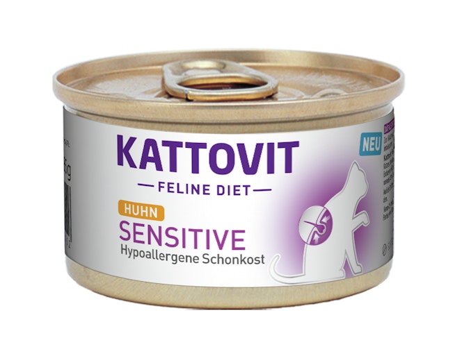 KATTOVIT Sensitive 85 Gramm Katzenspezialfutter