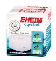 EHEIM Aquarien Filtervlies für Filterbox Innenfilter 2208 - 2212, aquaball 60 - 180 3 Stück
