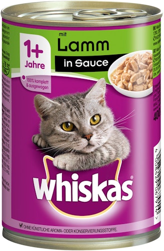 Whiskas 1+ Terrine in Sauce 400 Gramm Katzennassfutter