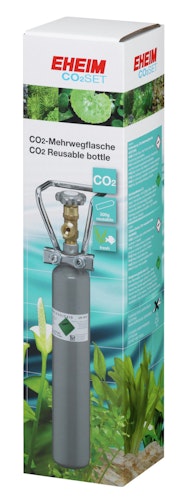 EHEIM CO2 Flasche 500g Mehrweg mit Flaschenhalter