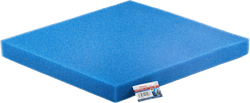 Filterschaum blau grob (50 x 50 x 10 cm, PPI10)