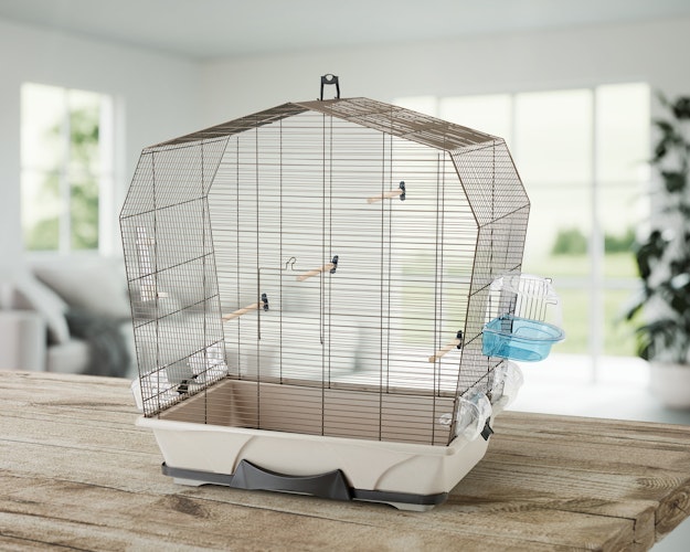 SAVIC Käfig Mary 50 72x39x74cm grau/beige