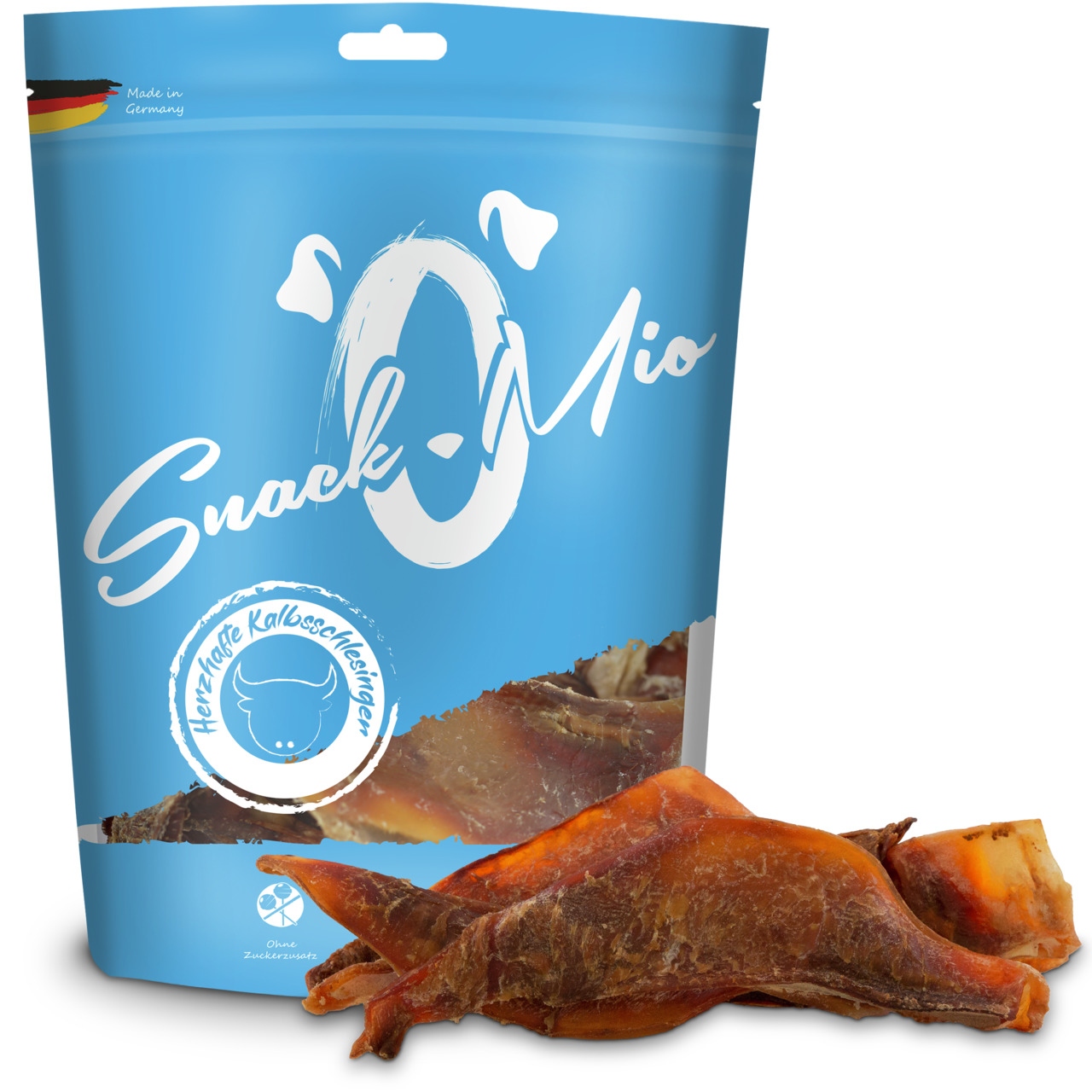 SnackOMio herzhafte Kalbsschlesinger Hundesnacks