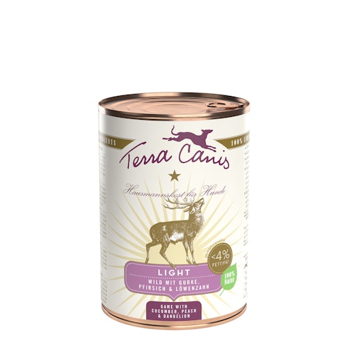 Terra Canis Light 400g Dose Hundenassfutter