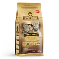WOLFSBLUT Wild Duck Puppy Large Breed Ente mit Kartoffel Hundetrockenfutter