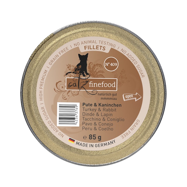 catz finefood Fillets in Jelly 85 Gramm Schale KatzennassfutterVorschaubild