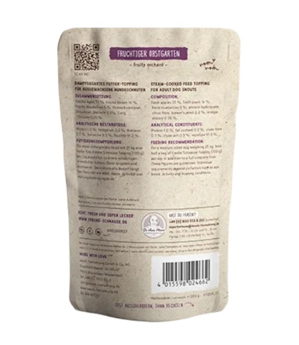 BOSCH Freshe Schnauze Topping 200g Obstgarten