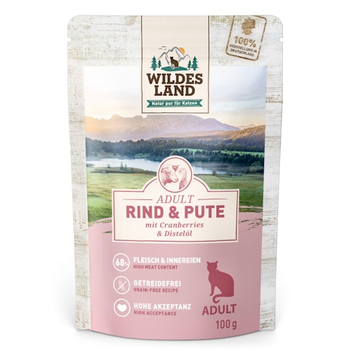 WILDES LAND Katze CLASSIC 90 / 100g