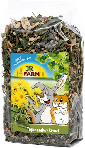 JR FARM Topinamburkraut 150g Raufutter für Kleintiere