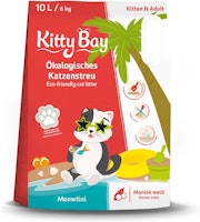 KittyBay 10l Meowtini Maniokmehl weiß